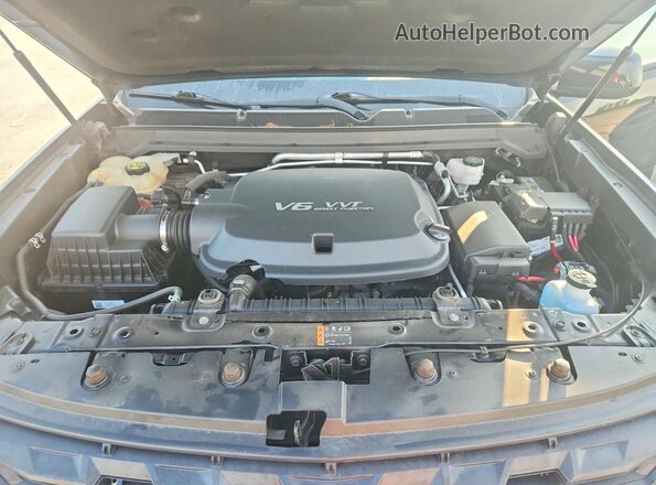 1GCGSCEN7N1127313 2022 CHEVROLET COLORADO Black Vista interior trasera