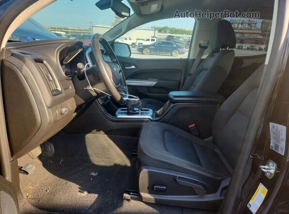 1GCGSCEN7N1127313 2022 CHEVROLET COLORADO Black Vista interior delantera
