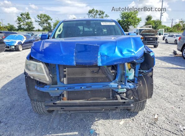 1GCGSCEN8J1110742 2018 CHEVROLET COLORADO Blue Widok z przodu