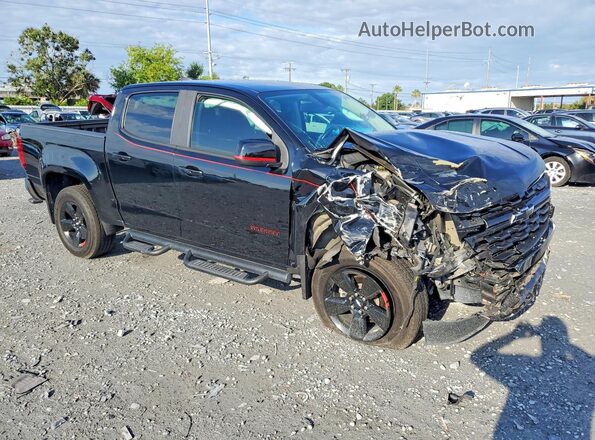 1GCGSCEN9M1221207 2021 CHEVROLET COLORADO Черный Передняя правая четверть
