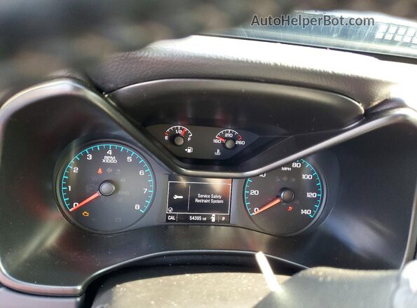 1GCGSCEN9M1221207 2021 CHEVROLET COLORADO Черный Вид щитка приборов