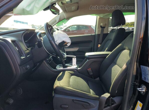 1GCGSCEN9M1221207 2021 CHEVROLET COLORADO Черный Вид салона спереди