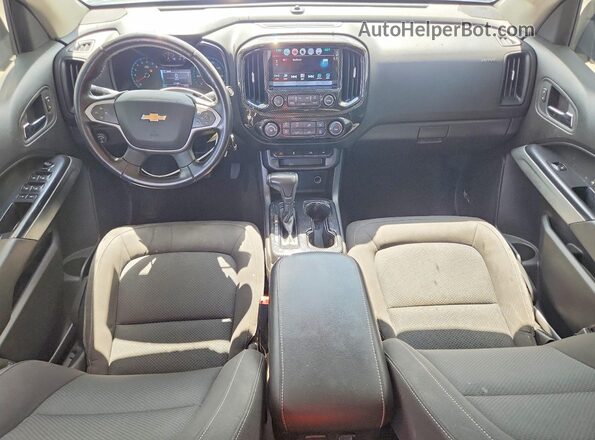 1GCGSCENXH1277114 2017 CHEVROLET COLORADO Черный Вид панели приборов