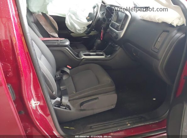 1GCGSCENXJ1216609 2018 CHEVROLET COLORADO Burgundy Front interior view