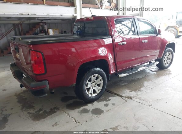 1GCGSCENXJ1216609 2018 CHEVROLET COLORADO Burgundy Rear right