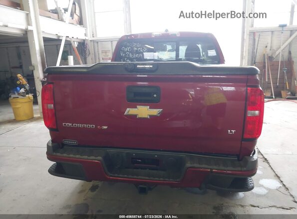 1GCGSCENXJ1216609 2018 CHEVROLET COLORADO Burgundy 