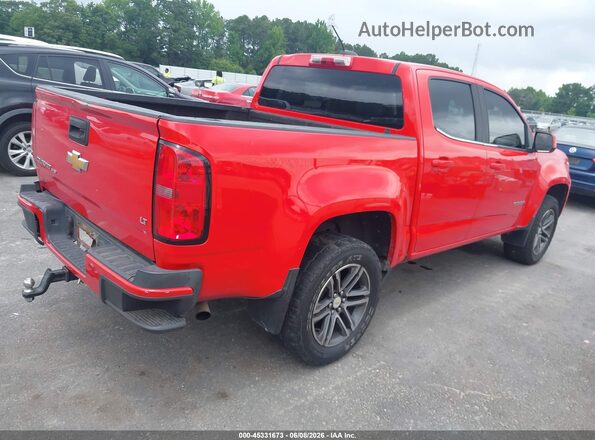 1GCGSCENXK1205000 2019 CHEVROLET COLORADO Red Հետևի աջ