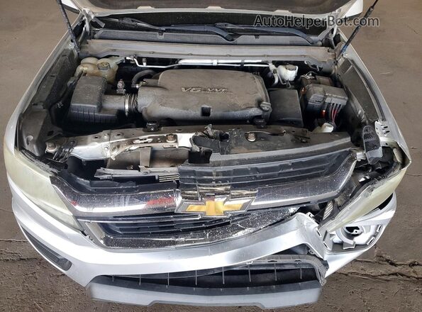 1GCGSCENXL1195294 2020 CHEVROLET COLORADO Silver Սալոնի հետևի տեսք