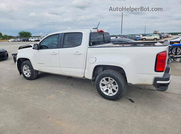 1GCGSCENXM1208644 2021 CHEVROLET COLORADO White Rear left