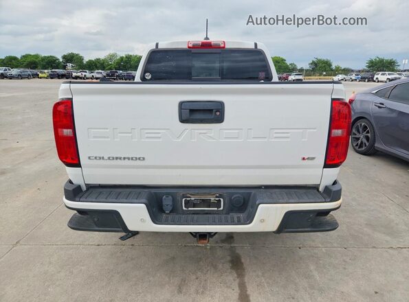 1GCGSCENXM1208644 2021 CHEVROLET COLORADO White Rear view