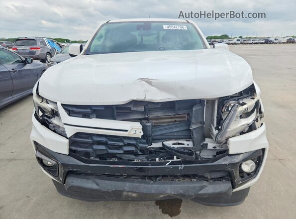 1GCGSCENXM1208644 2021 CHEVROLET COLORADO White Front view