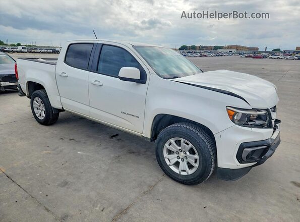 1GCGSCENXM1208644 2021 CHEVROLET COLORADO White Front right