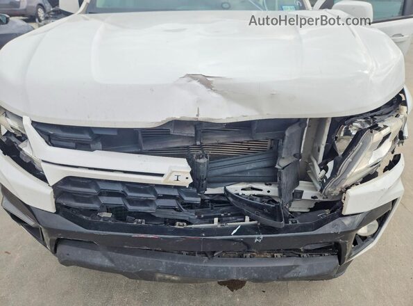 1GCGSCENXM1208644 2021 CHEVROLET COLORADO White Rear interior view