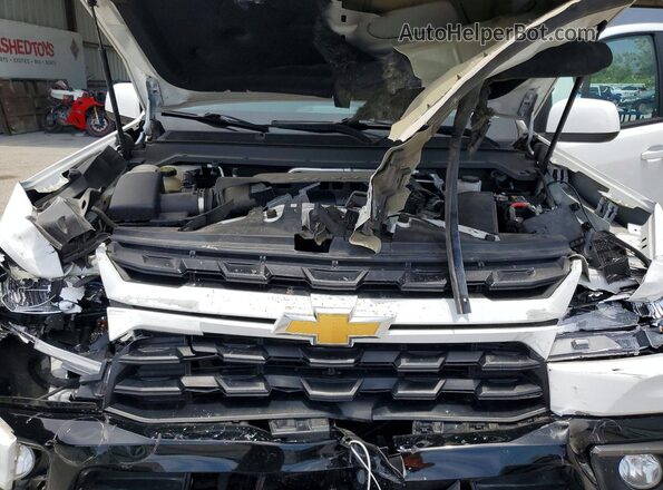 1GCGSCENXN1228152 2022 CHEVROLET COLORADO White Вид задньої частини салону