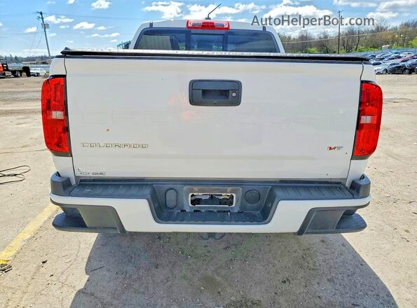 1GCGSCENXN1243945 2022 CHEVROLET COLORADO White Widok z tyłu