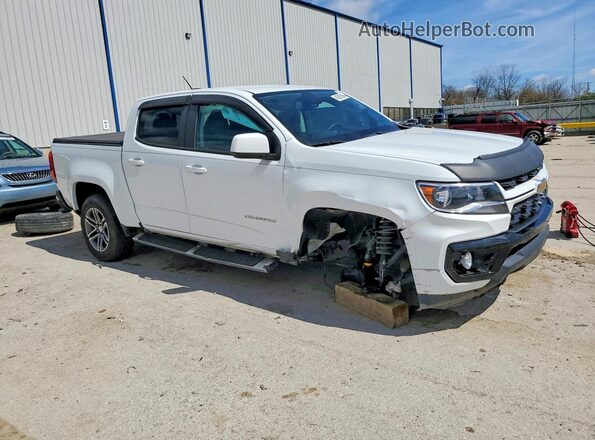 1GCGSCENXN1243945 2022 CHEVROLET COLORADO White Przód prawy