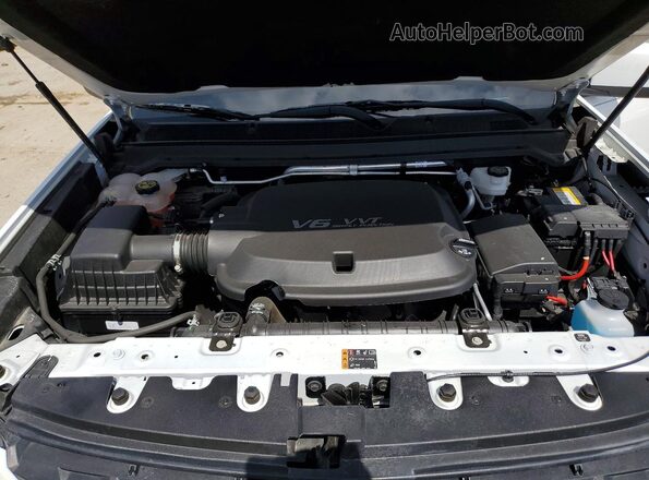 1GCGSCENXN1243945 2022 CHEVROLET COLORADO White Widok wnętrza z tyłu