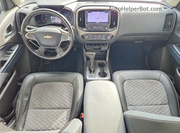1GCGSDE33G1179707 2016 CHEVROLET COLORADO Black Dashboard view
