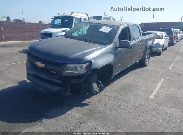 1GCGSDE3XG1112618 2016 CHEVROLET COLORADO Gray Передня ліва чверть