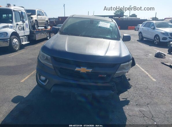 1GCGSDE3XG1112618 2016 CHEVROLET COLORADO Gray Вид задньої частини салону