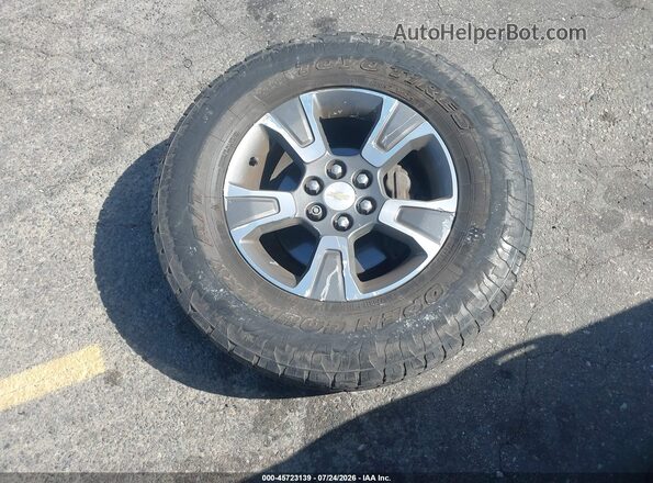 1GCGSDE3XG1112618 2016 CHEVROLET COLORADO Gray Вид щитка приладів