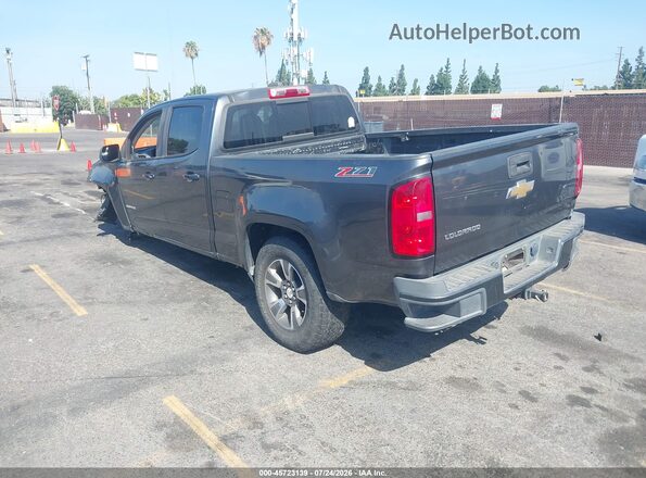1GCGSDE3XG1112618 2016 CHEVROLET COLORADO Gray Задня ліва чверть