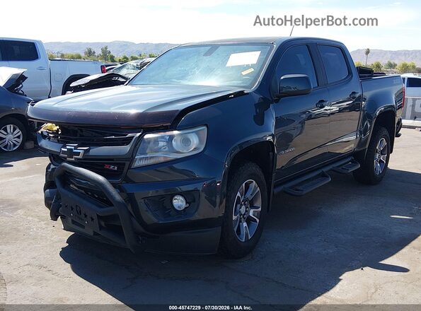 1GCGSDEN0H1247478 2017 CHEVROLET COLORADO Серый Передняя левая четверть