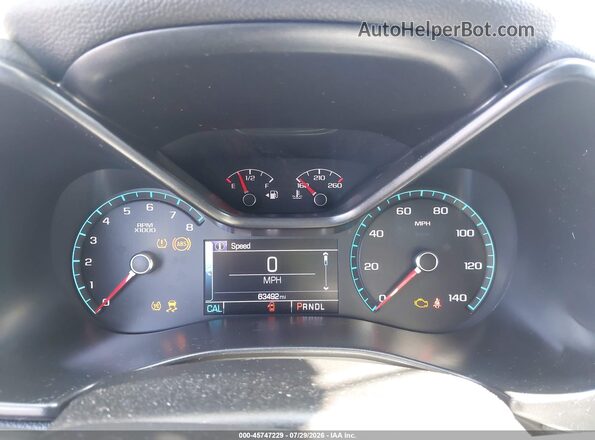 1GCGSDEN0H1247478 2017 CHEVROLET COLORADO Серый Вид задних сидений