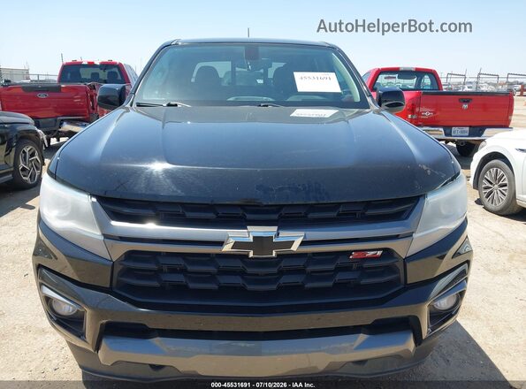 1GCGSDEN2N1185853 2022 CHEVROLET COLORADO Black Դիմացի տեսք