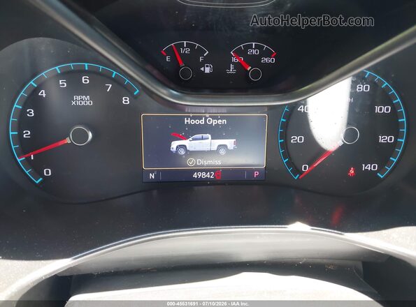 1GCGSDEN2N1185853 2022 CHEVROLET COLORADO Black Հետևի նստատեղերի տեսք