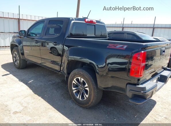 1GCGSDEN2N1185853 2022 CHEVROLET COLORADO Black Հետևի ձախ