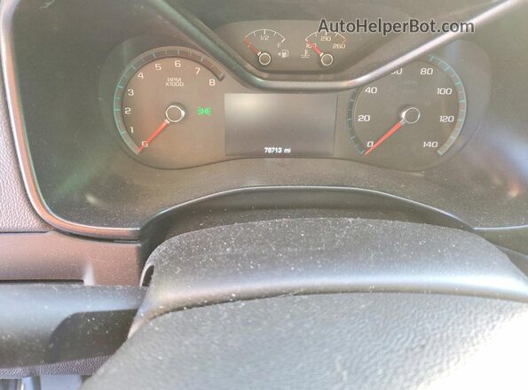 1GCGSDEN3J1239736 2018 CHEVROLET COLORADO Gray Սարքավորումների վահանակի տեսք