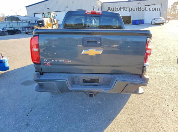 1GCGSDEN3J1239736 2018 CHEVROLET COLORADO Gray Հետևի տեսք
