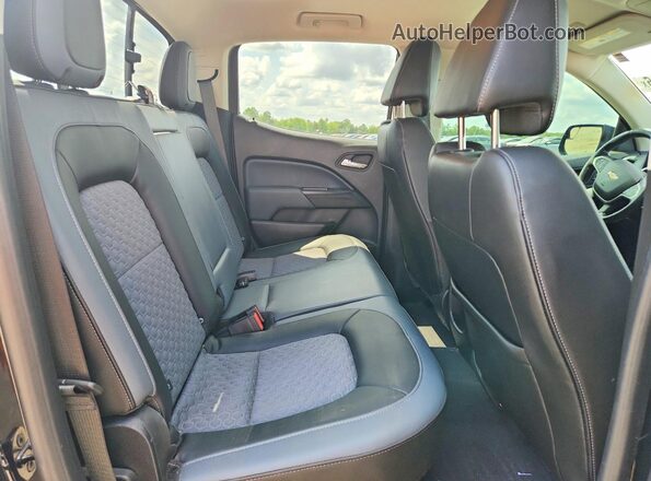 1GCGSDEN3K1344360 2019 CHEVROLET COLORADO Black Rear seats view