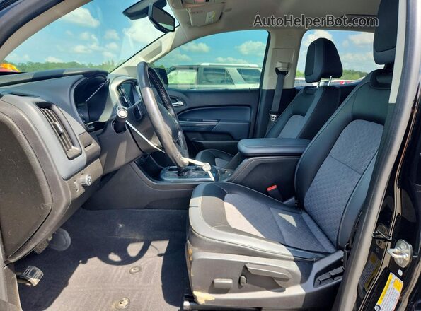 1GCGSDEN3K1344360 2019 CHEVROLET COLORADO Black Front interior view