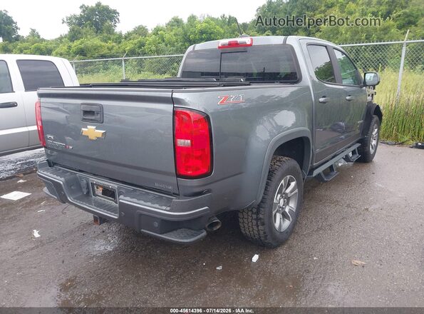 1GCGSDEN5K1271878 2019 CHEVROLET COLORADO Gray Задня права чверть