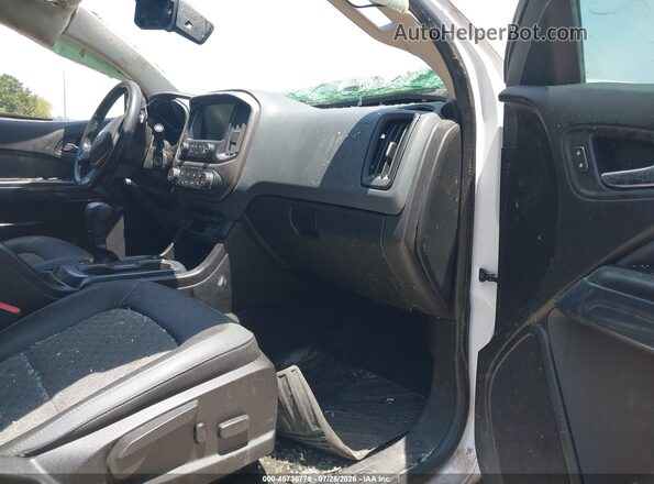 1GCGSDEN7J1323073 2018 CHEVROLET COLORADO White Widok wnętrza z przodu
