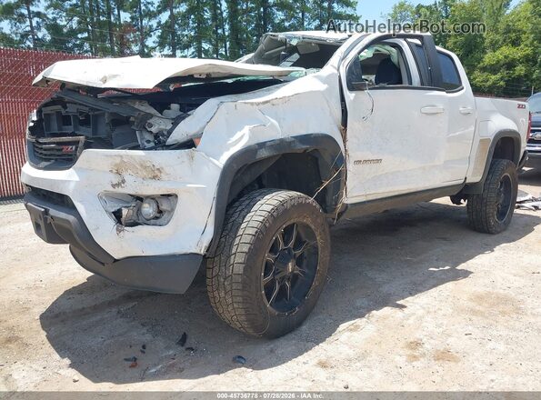 1GCGSDEN7J1323073 2018 CHEVROLET COLORADO White Przód lewy