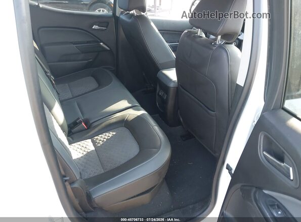1GCGSDEN7M1231255 2021 CHEVROLET COLORADO White Widok naklejki z numerem VIN