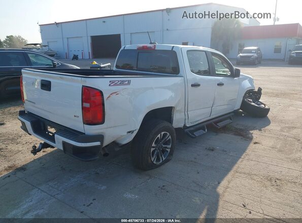 1GCGSDEN7M1231255 2021 CHEVROLET COLORADO White Tył prawy