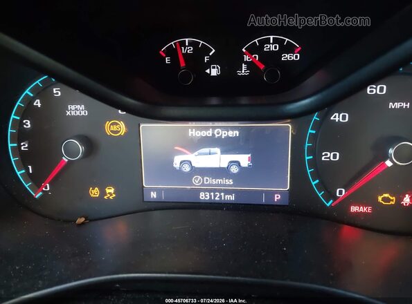 1GCGSDEN7M1231255 2021 CHEVROLET COLORADO White Widok tylnych siedzeń