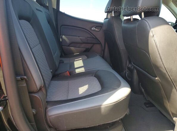 1GCGSDEN8K1161925 2019 CHEVROLET COLORADO Black უკანა სავარძლების ხედი