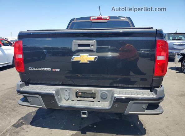1GCGSDEN8K1161925 2019 CHEVROLET COLORADO Black უკანა ხედი