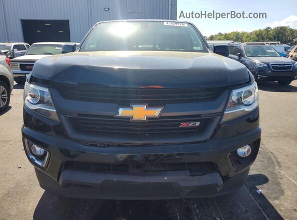 1GCGSDEN8K1161925 2019 CHEVROLET COLORADO Black წინა ხედი