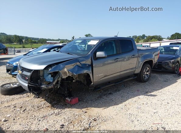 1GCGSDEN9L1226959 2020 CHEVROLET COLORADO Gray Առջևի ձախ երեք քառորդ տեսարան