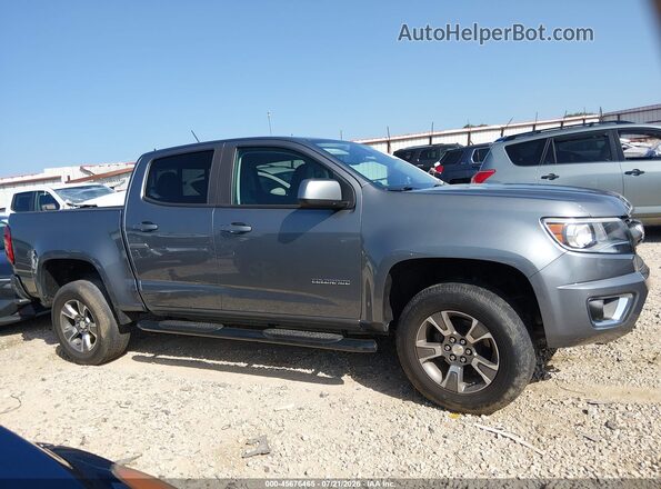1GCGSDEN9L1226959 2020 CHEVROLET COLORADO Gray Սալոնի հետևի տեսք