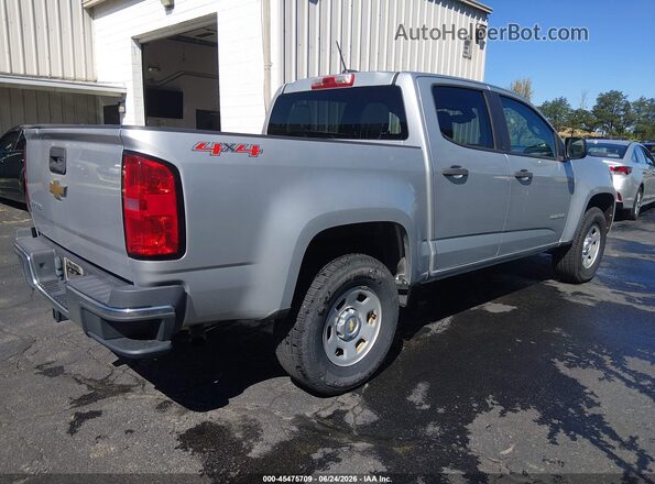 1GCGTBE33G1238059 2016 CHEVROLET COLORADO Silver Tył prawy