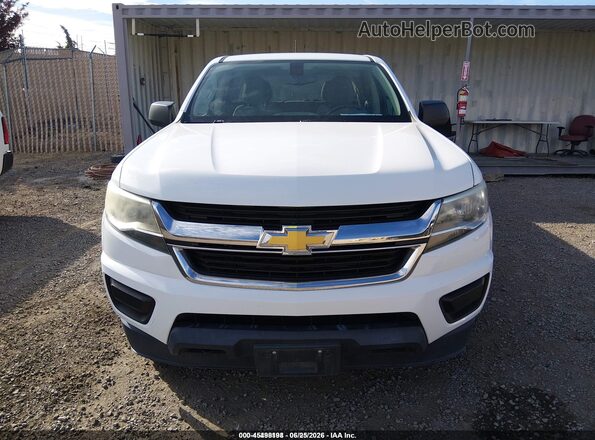 1GCGTBE33G1309065 2016 CHEVROLET COLORADO White Vista del cuadro de instrumentos