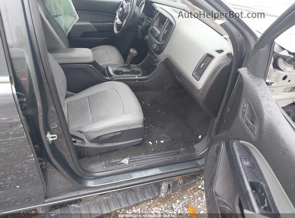 1GCGTBE35G1264873 2016 CHEVROLET COLORADO Серый Вид салона спереди