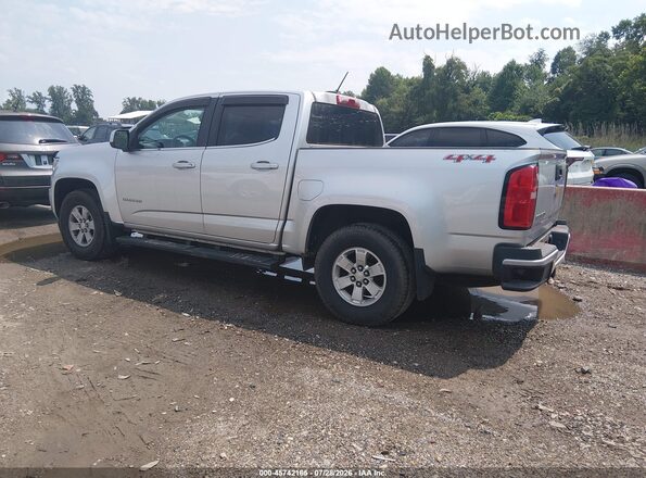 1GCGTBE36G1291306 2016 CHEVROLET COLORADO Silver Rear left